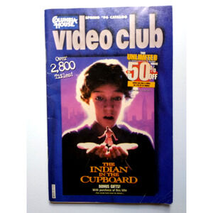 Columbia House Video Club Magazine Spring 1996 Catalog Over 2800 Titles